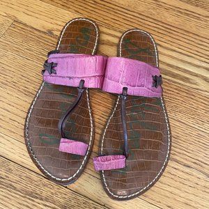Sam Edelman Pink Leather Sandal